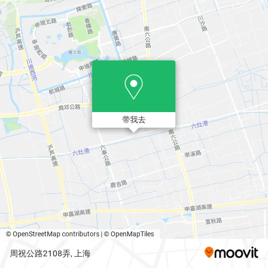 周祝公路2108弄地图