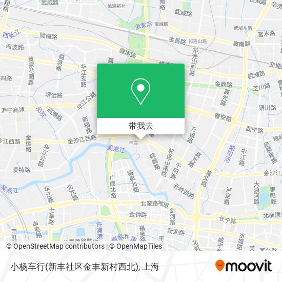 小杨车行(新丰社区金丰新村西北)地图