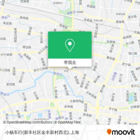 小杨车行(新丰社区金丰新村西北)地图