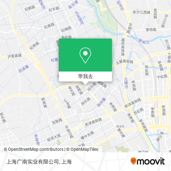 上海广南实业有限公司地图