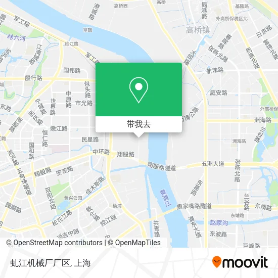 虬江机械厂厂区地图