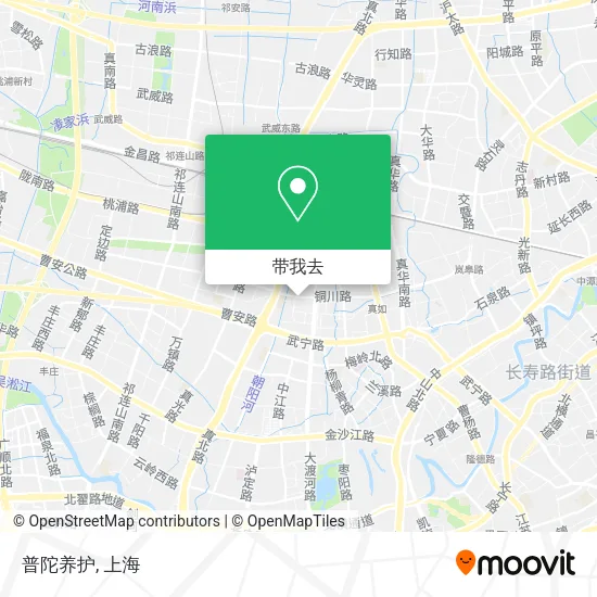 普陀养护地图