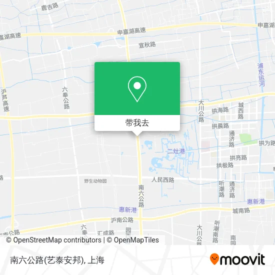 南六公路(艺泰安邦)地图