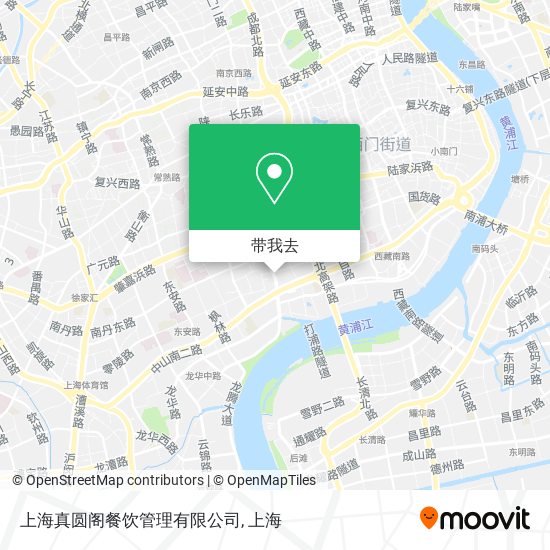 上海真圆阁餐饮管理有限公司地图