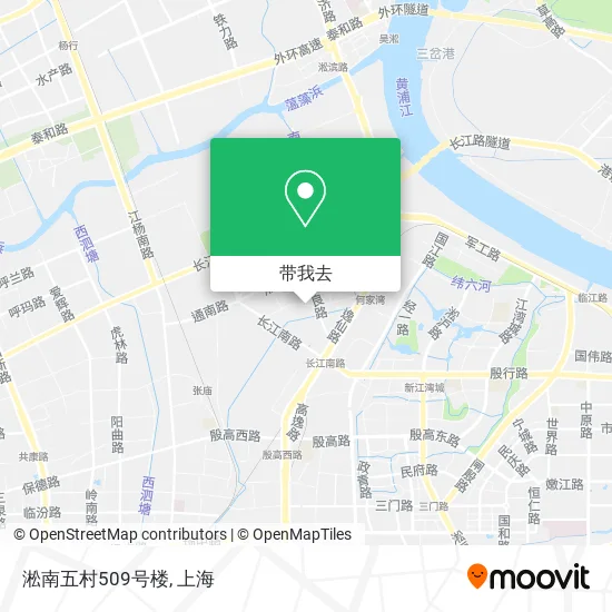 淞南五村509号楼地图