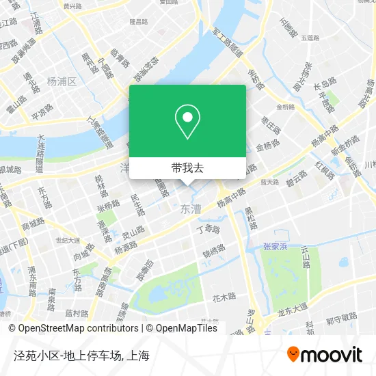 泾苑小区-地上停车场地图
