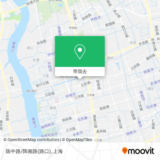 陈中路/阵南路(路口)地图
