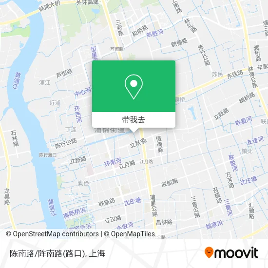 陈南路/阵南路(路口)地图