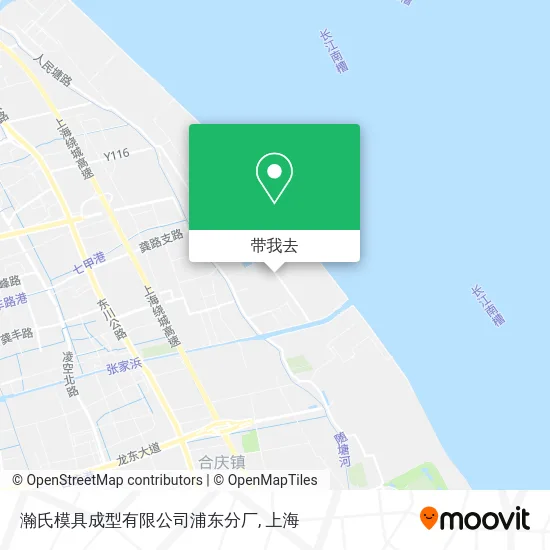 瀚氏模具成型有限公司浦东分厂地图