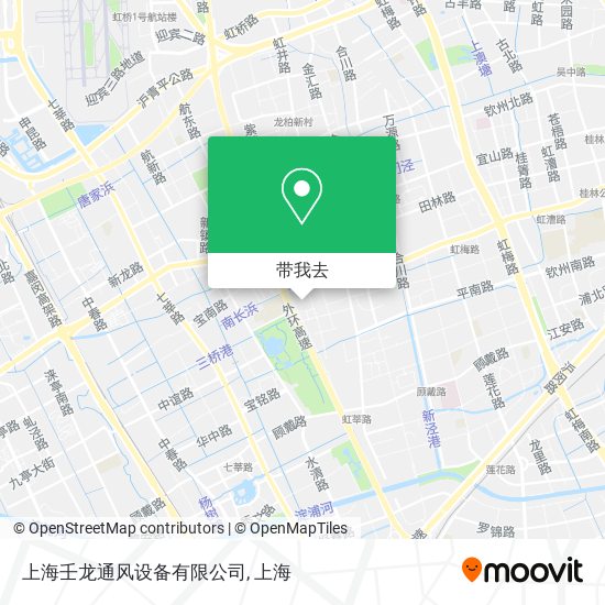 上海壬龙通风设备有限公司地图