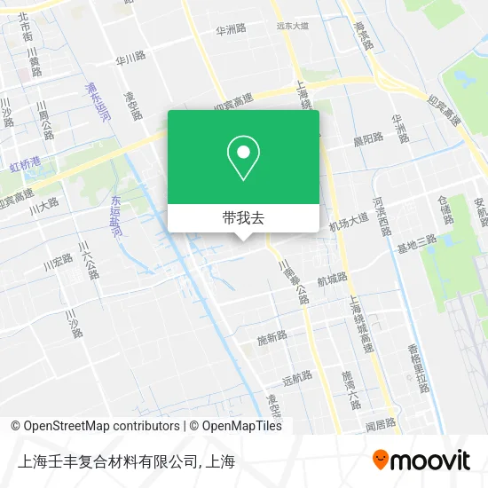 上海壬丰复合材料有限公司地图