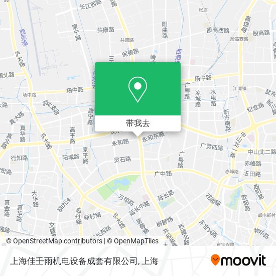 上海佳壬雨机电设备成套有限公司地图