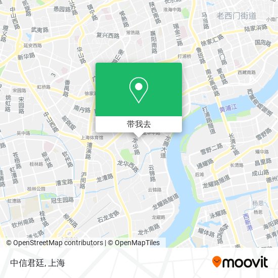 中信君廷地图