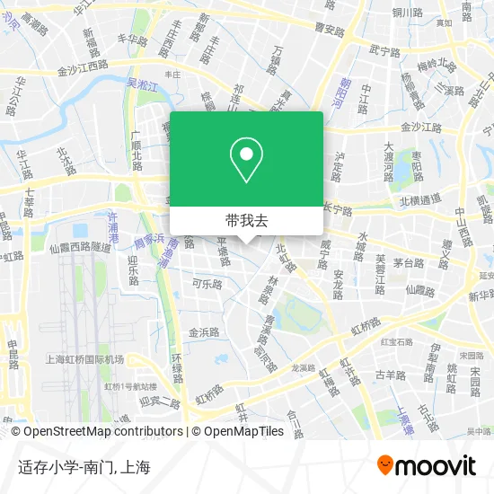 适存小学-南门地图