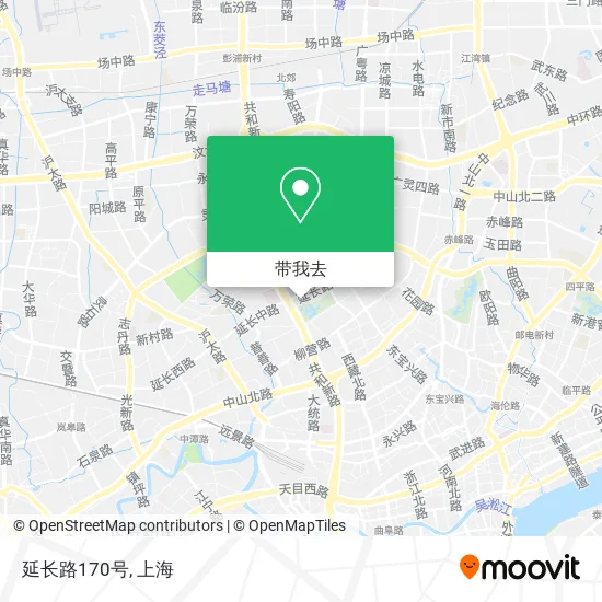 延长路170号地图