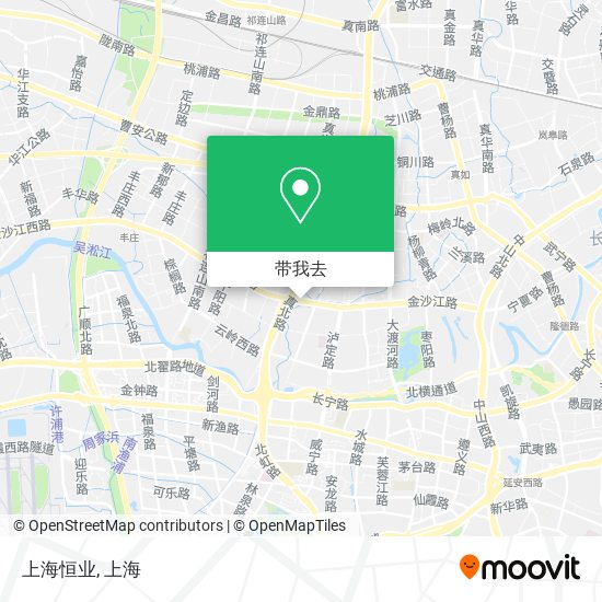 上海恒业地图