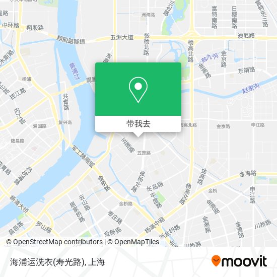 海浦运洗衣(寿光路)地图