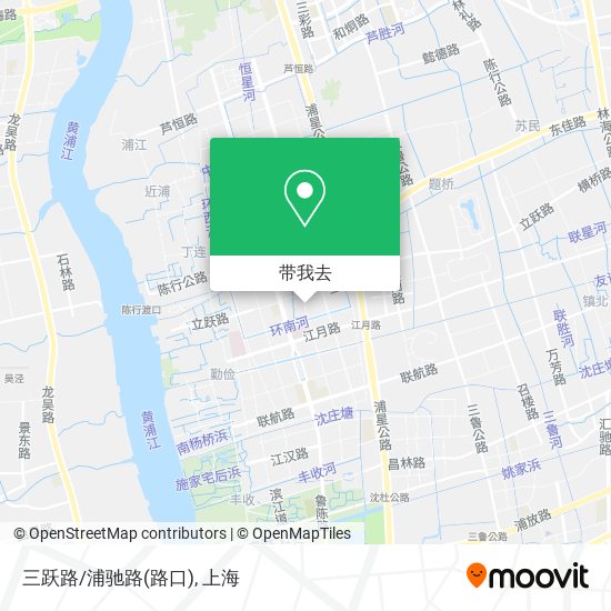 三跃路/浦驰路(路口)地图