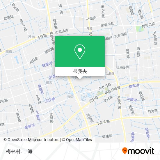 梅林村地图