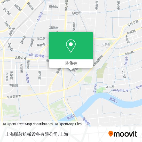 上海联敦机械设备有限公司地图