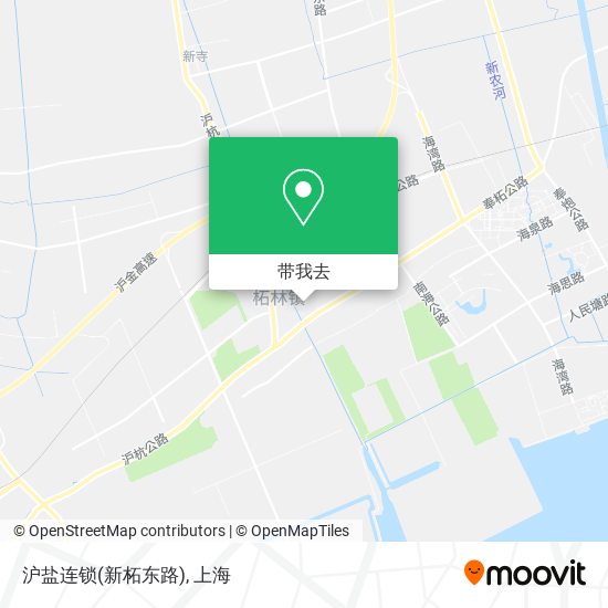 沪盐连锁(新柘东路)地图