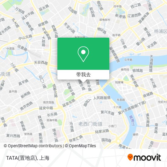 TATA(置地店)地图