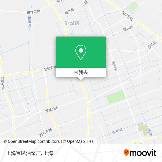 上海宝民油泵厂地图