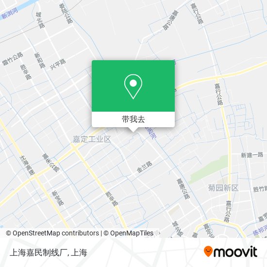 上海嘉民制线厂地图