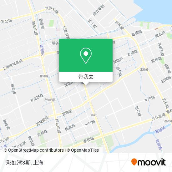 彩虹湾3期地图