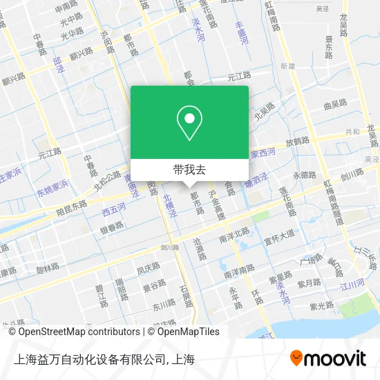上海益万自动化设备有限公司地图