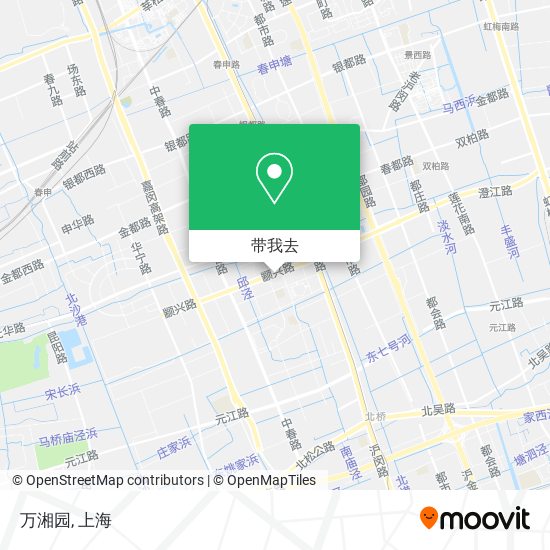 万湘园地图