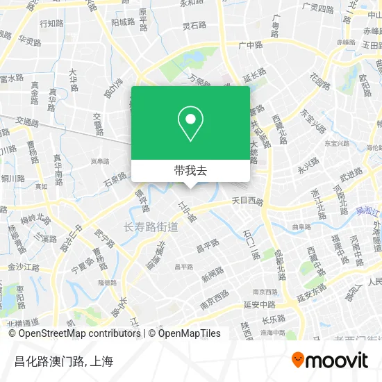 昌化路澳门路地图