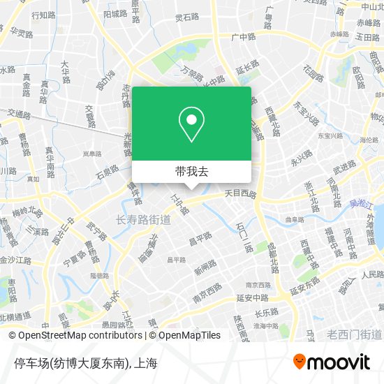 停车场(纺博大厦东南)地图