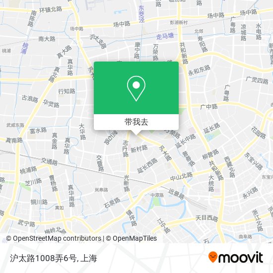 沪太路1008弄6号地图