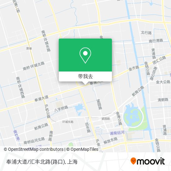 奉浦大道/汇丰北路(路口)地图
