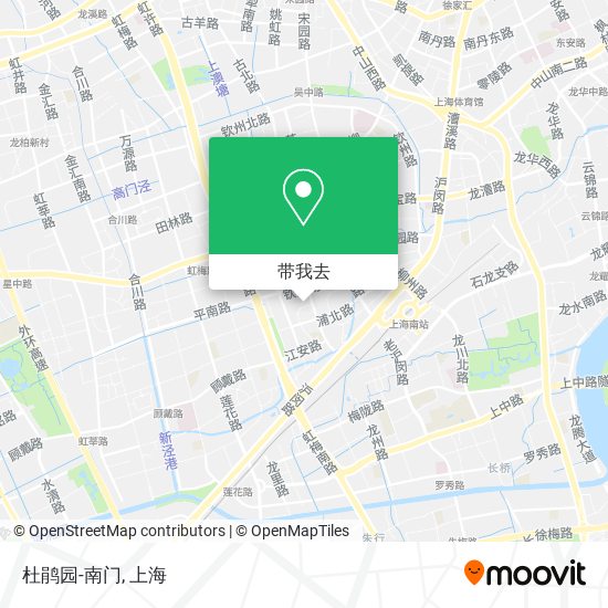 杜鹃园-南门地图