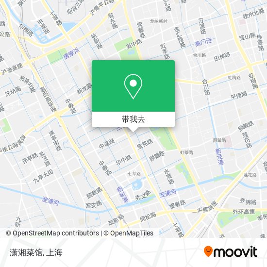 潇湘菜馆地图
