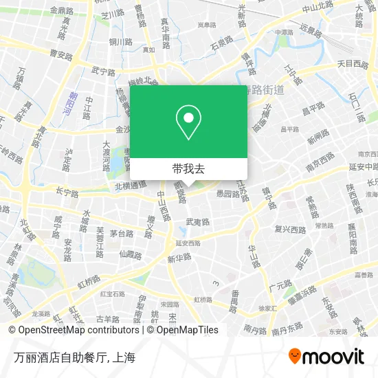 万丽酒店自助餐厅地图