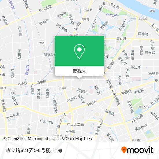 政立路821弄5-8号楼地图