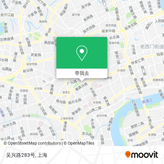 吴兴路283号地图