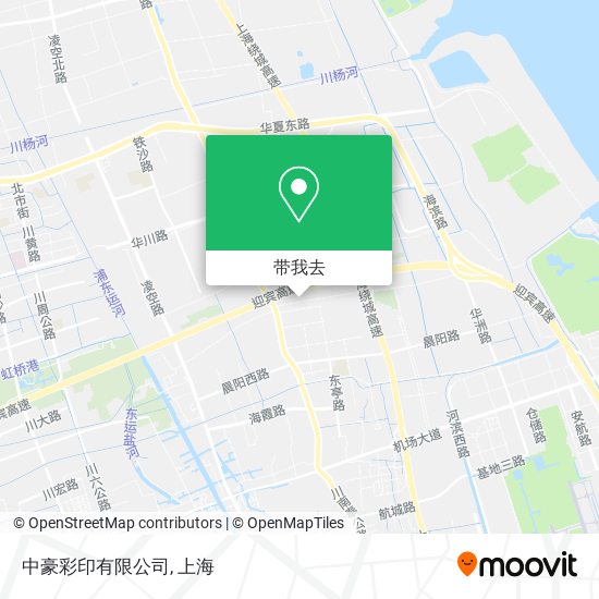 中豪彩印有限公司地图