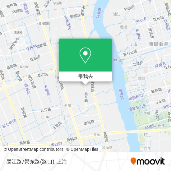 墨江路/景东路(路口)地图