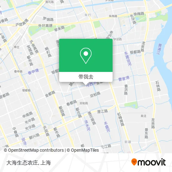 大海生态农庄地图