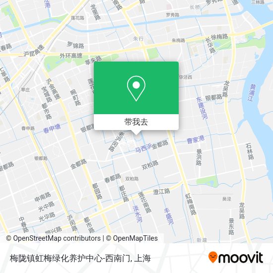 梅陇镇虹梅绿化养护中心-西南门地图