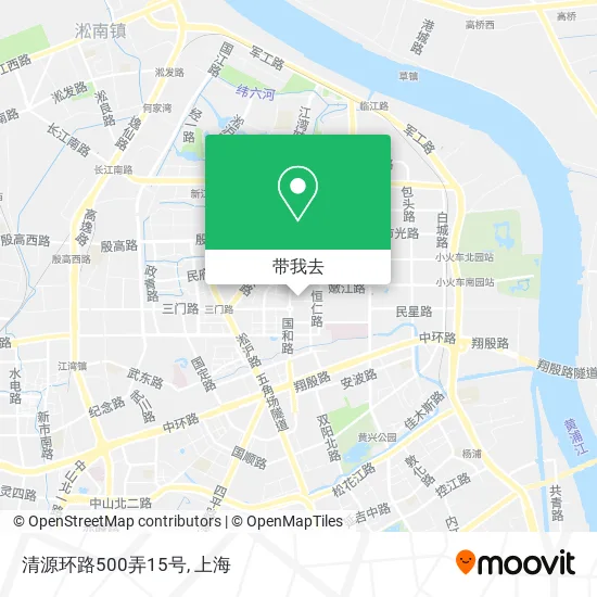 清源环路500弄15号地图