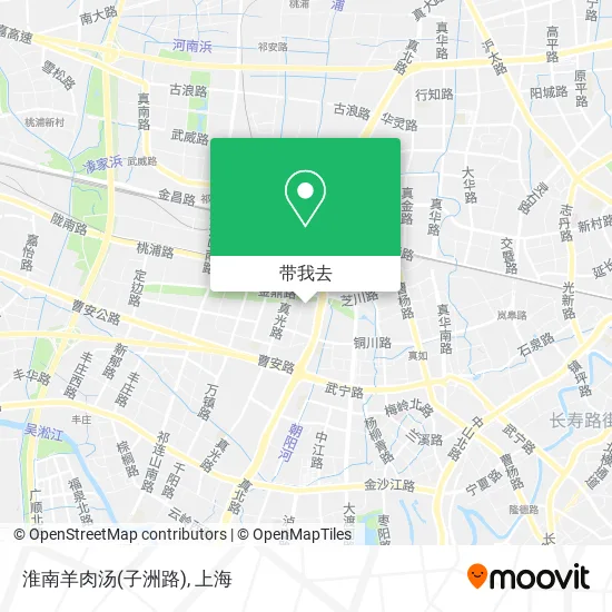 淮南羊肉汤(子洲路)地图