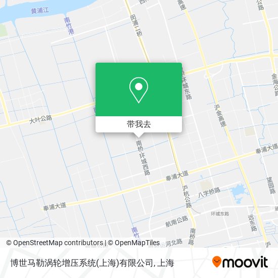 博世马勒涡轮增压系统(上海)有限公司地图