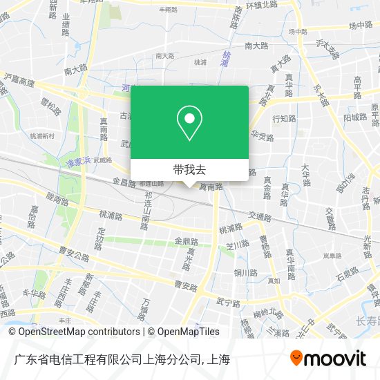 广东省电信工程有限公司上海分公司地图