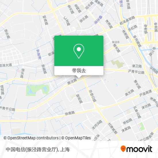 中国电信(振泾路营业厅)地图