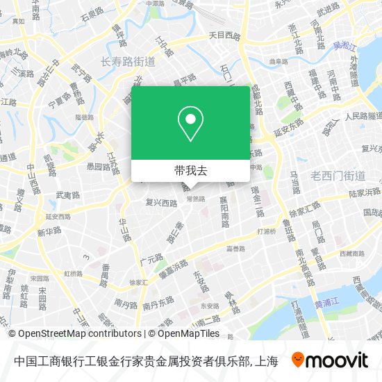 中国工商银行工银金行家贵金属投资者俱乐部地图